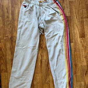 Aviator nation 5stripe sweatpants